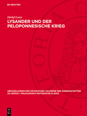 cover image of Lysander und der peloponnesische Krieg